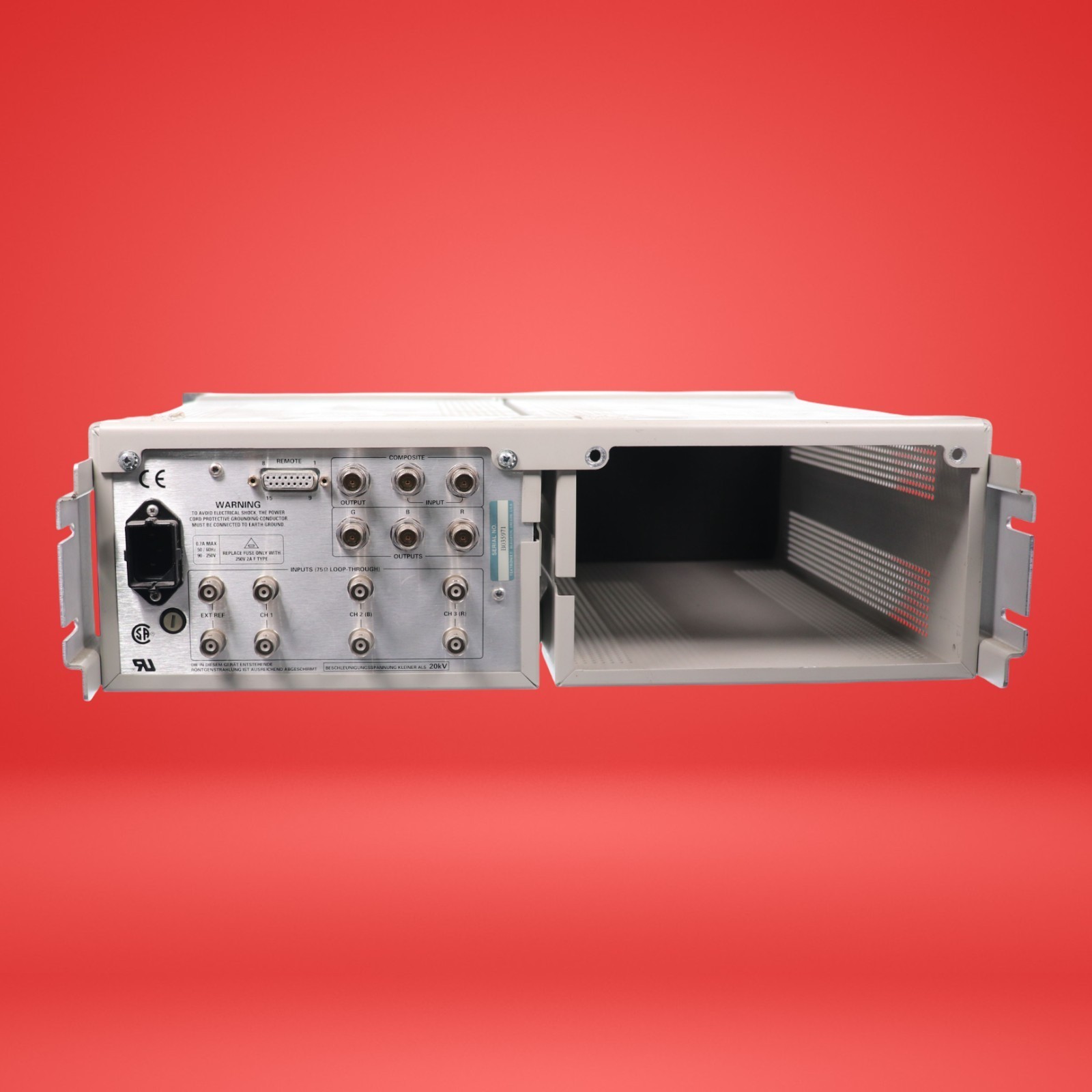 Tektronix WFM 300A Component/Composite Wavefrom Monitor - Image 5