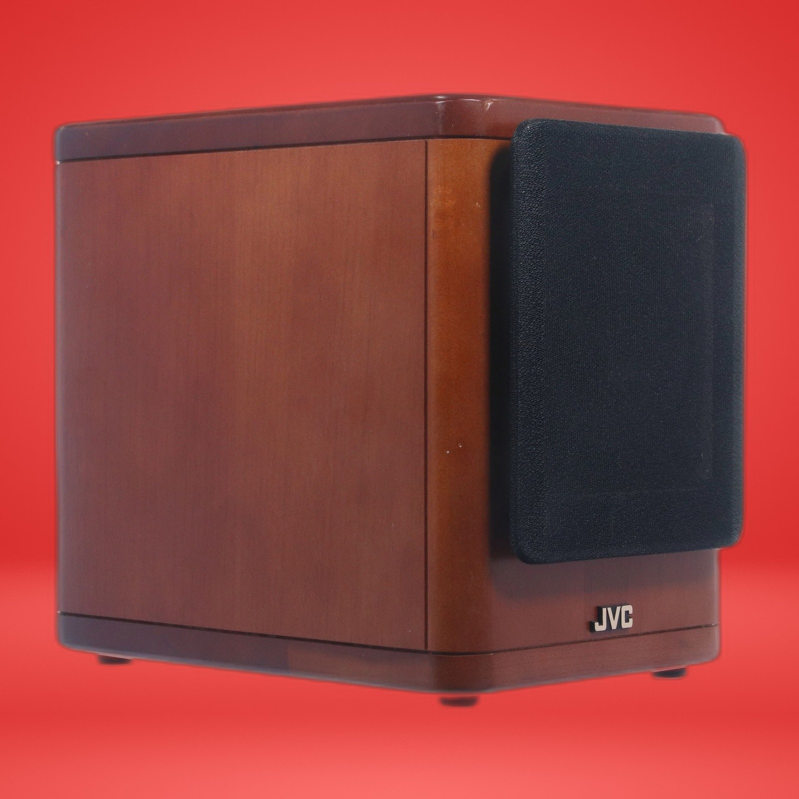 Lot of 4 JVC SP-UX2000RGD Speaker System 4 Ohms 20W Max Japan Cherry Wood Finish - Image 12