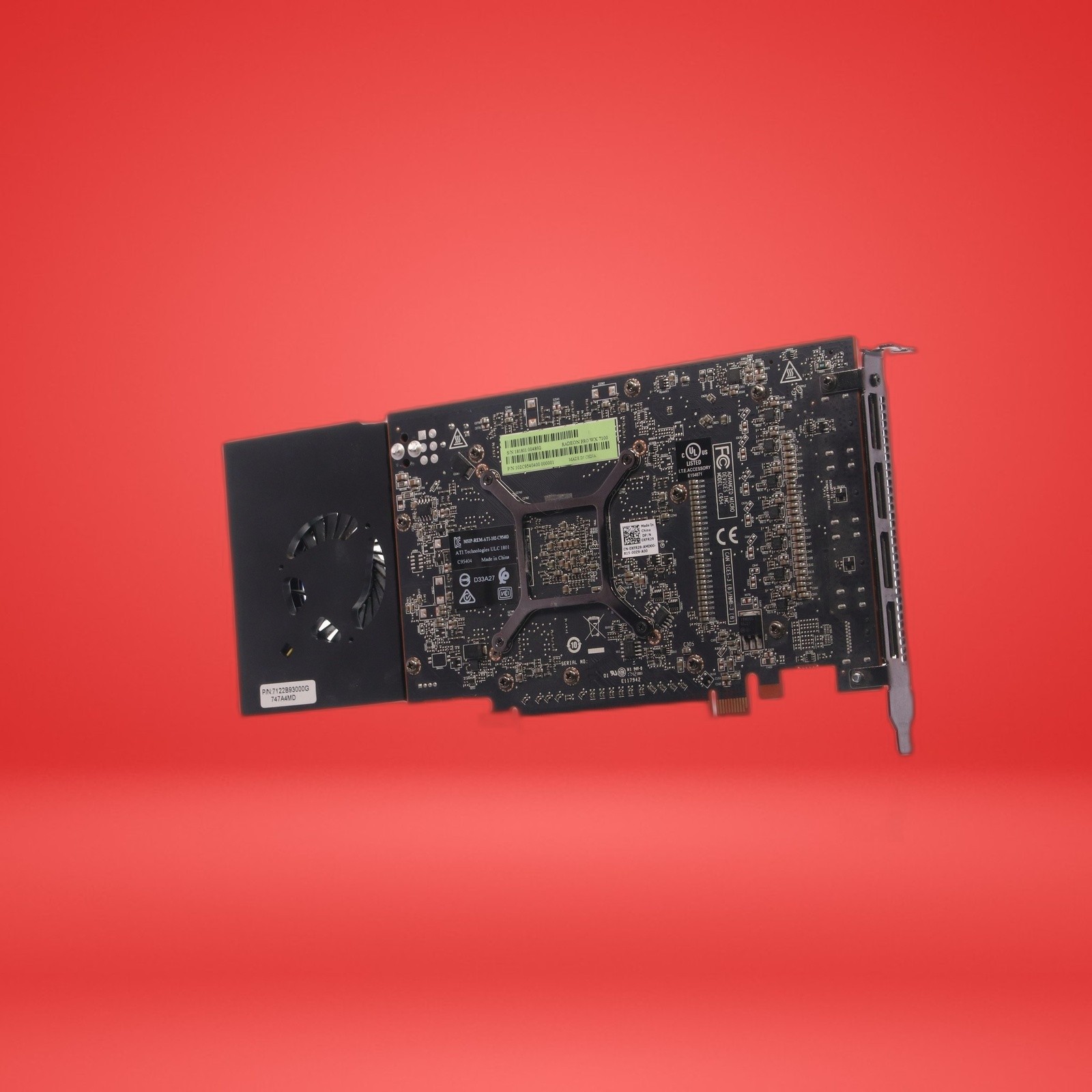 Dell AMD Radeon Pro WX 7100 8GB GDDR5 Workstation Graphics Card - 0XFR29 - Image 2