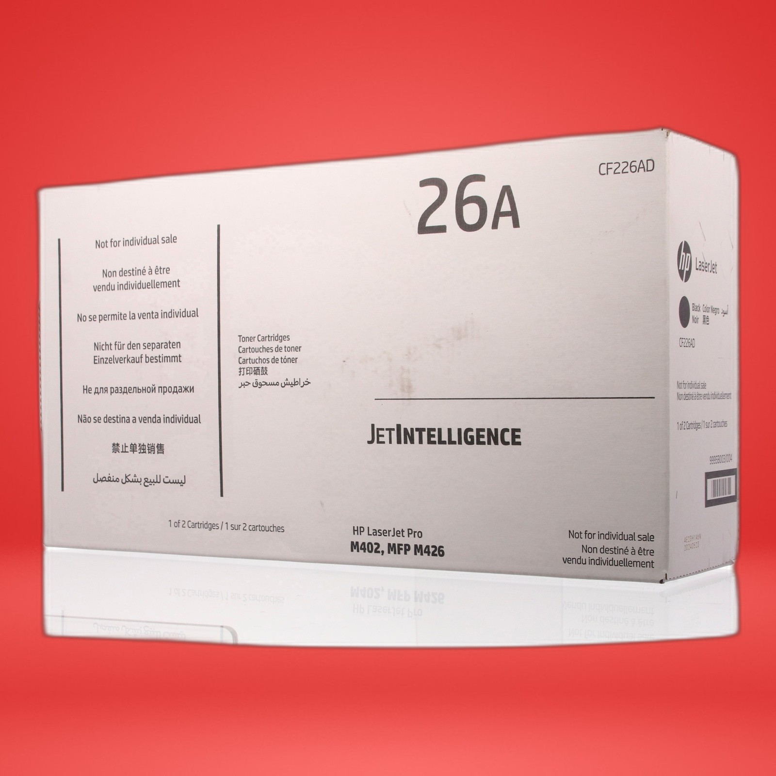 NEW Genuine HP 26A CF226A Black HP LaserJet Pro Toner Print Cartridge - Image 2