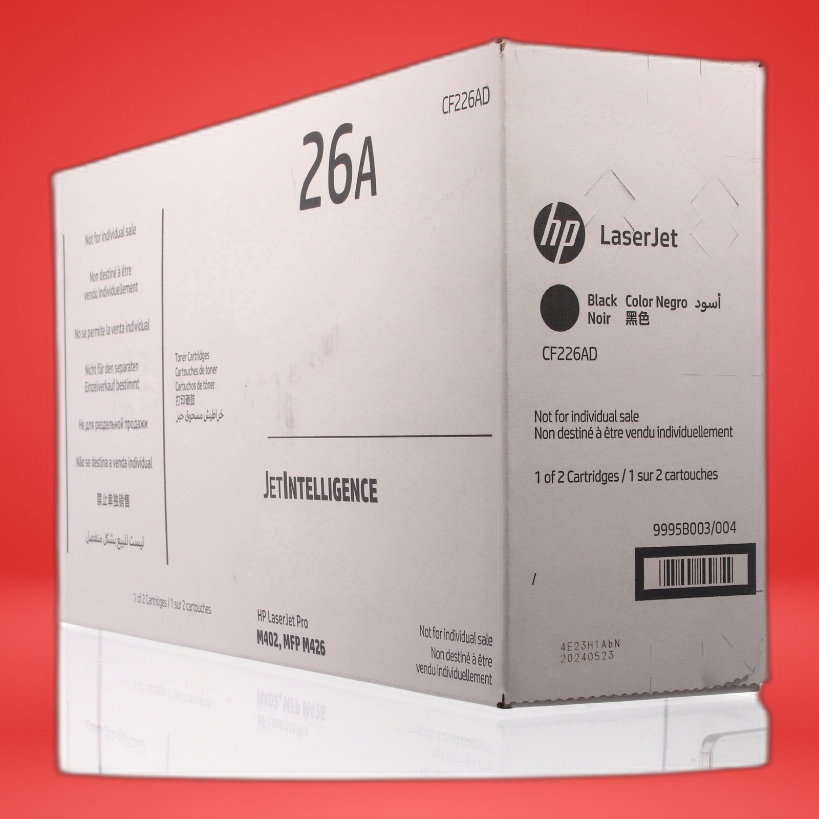 NEW Genuine HP 26A CF226A Black HP LaserJet Pro Toner Print Cartridge - Image 3