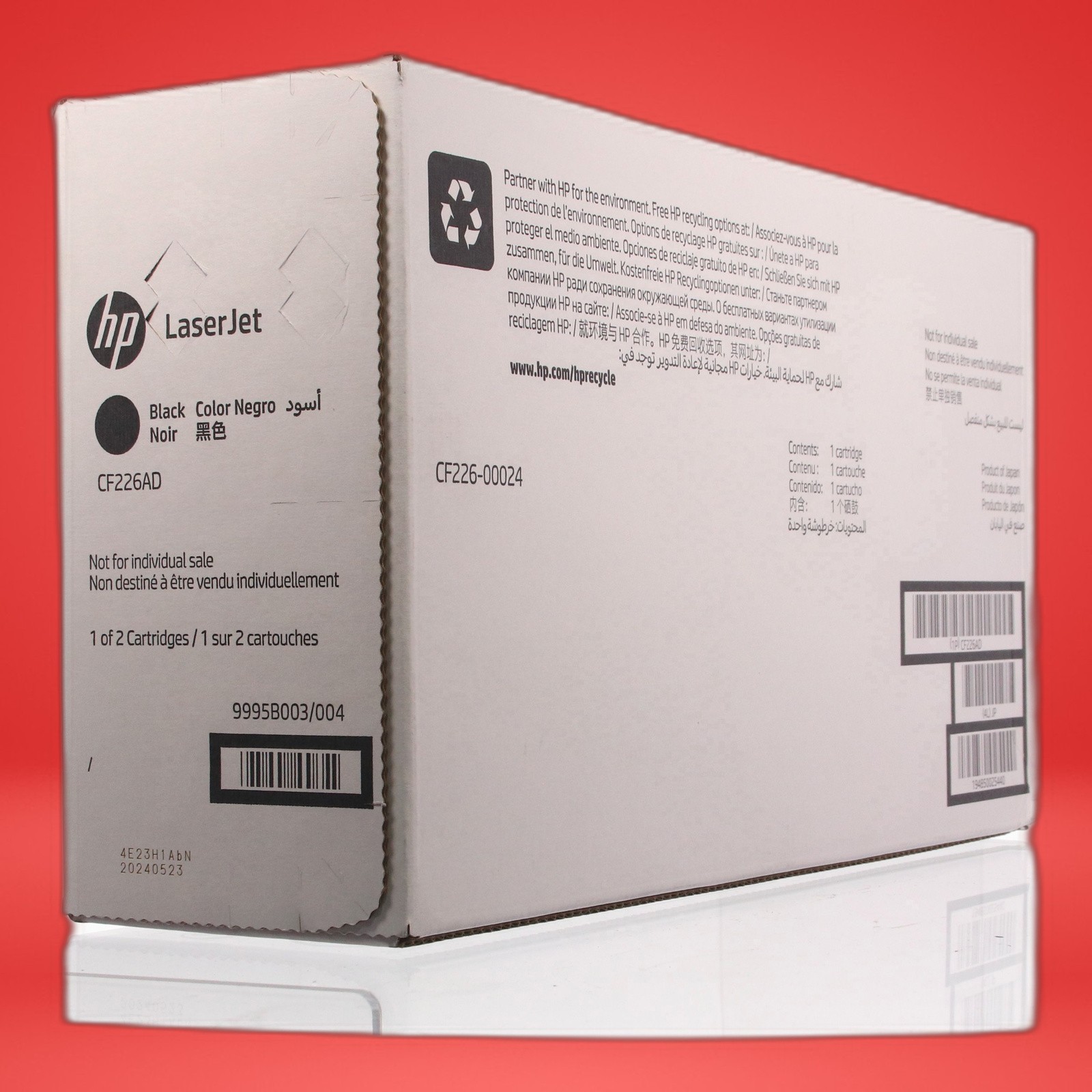 NEW Genuine HP 26A CF226A Black HP LaserJet Pro Toner Print Cartridge - Image 5