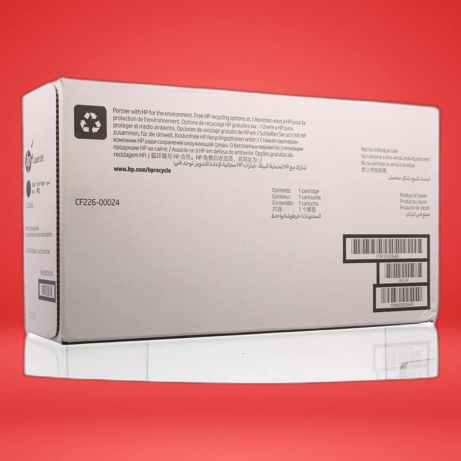 NEW Genuine HP 26A CF226A Black HP LaserJet Pro Toner Print Cartridge - Image 6