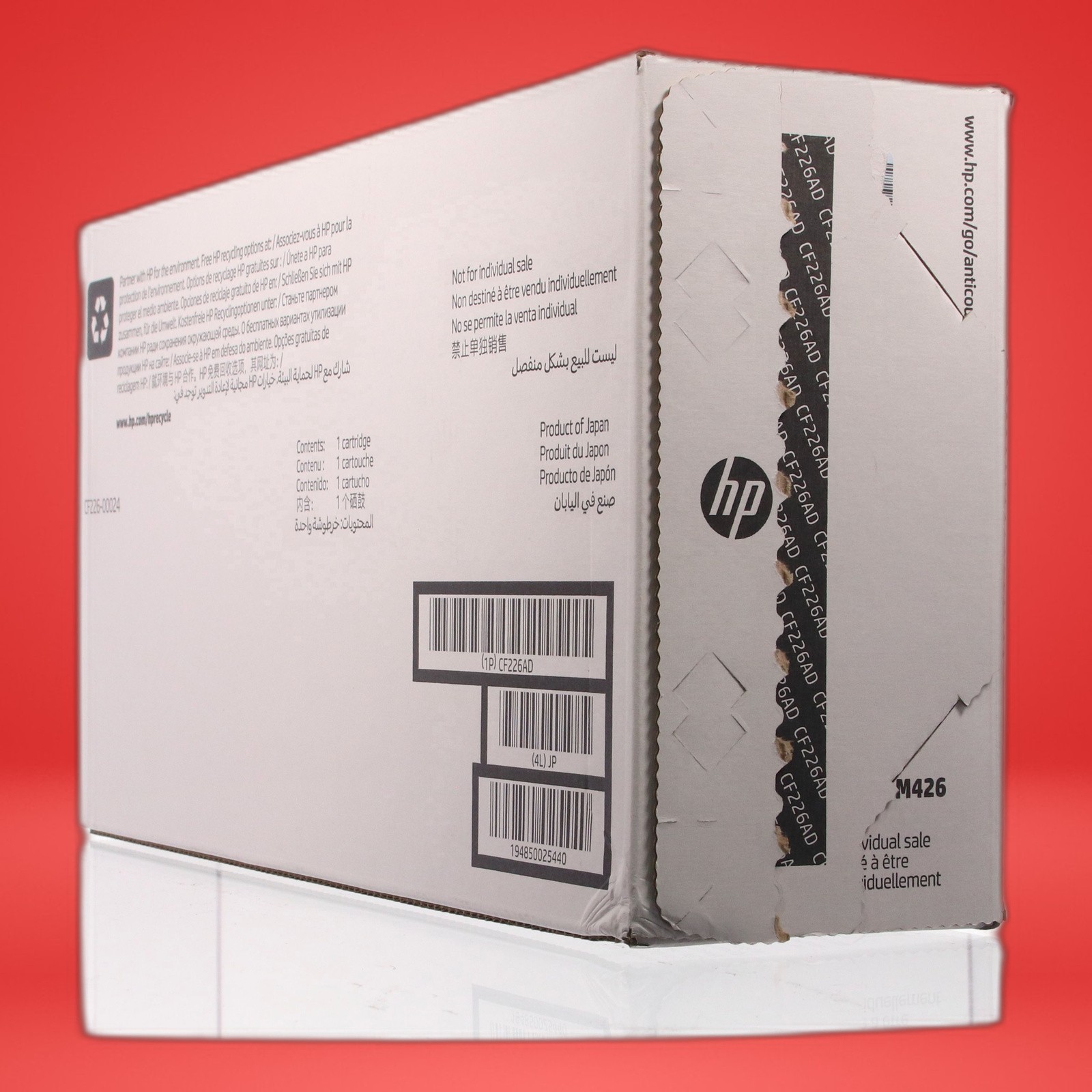 NEW Genuine HP 26A CF226A Black HP LaserJet Pro Toner Print Cartridge - Image 9