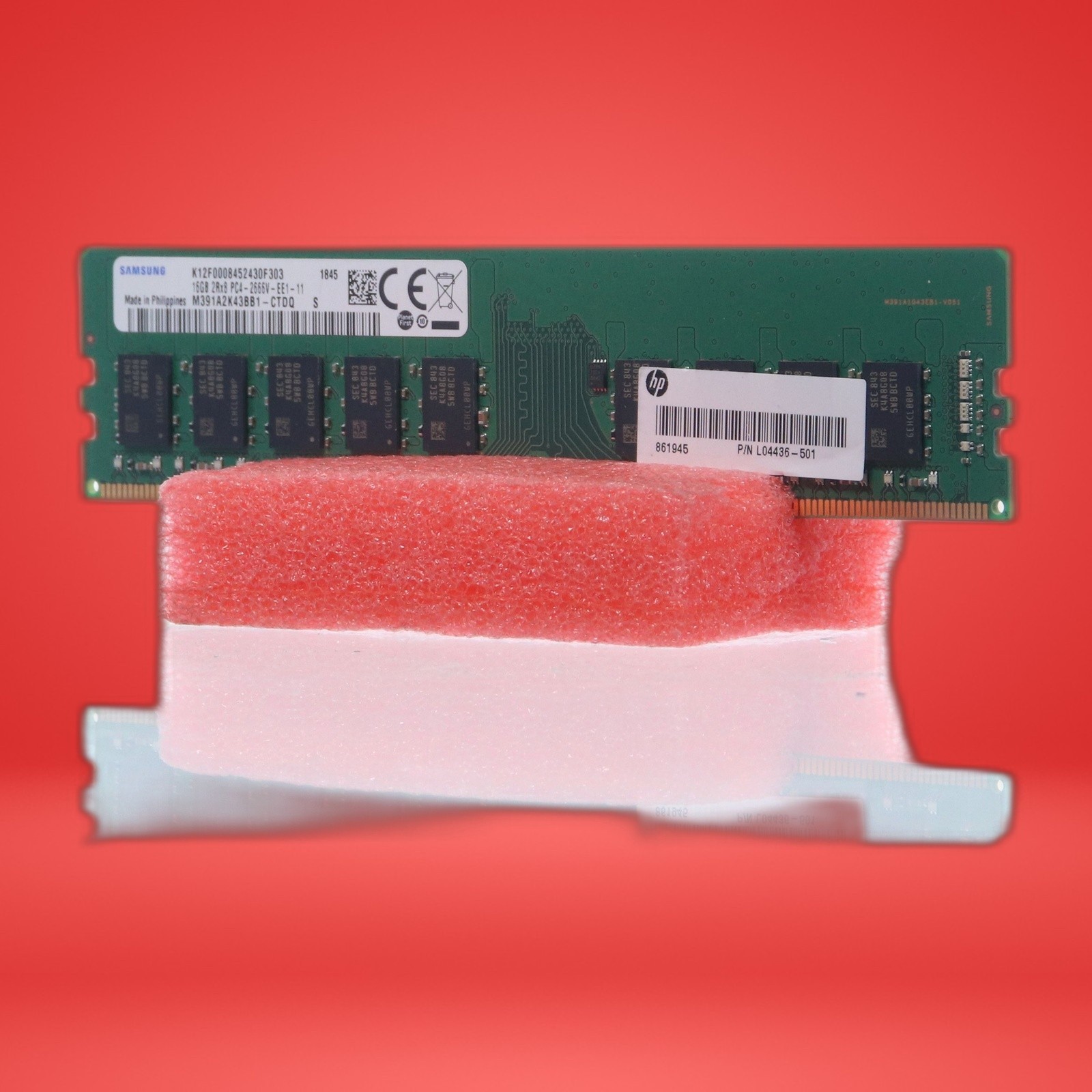 SAMSUNG 16GB PC4-2666V Server Ram / ECC Memory - M391A2K43BB1-CTDQ - Image 2