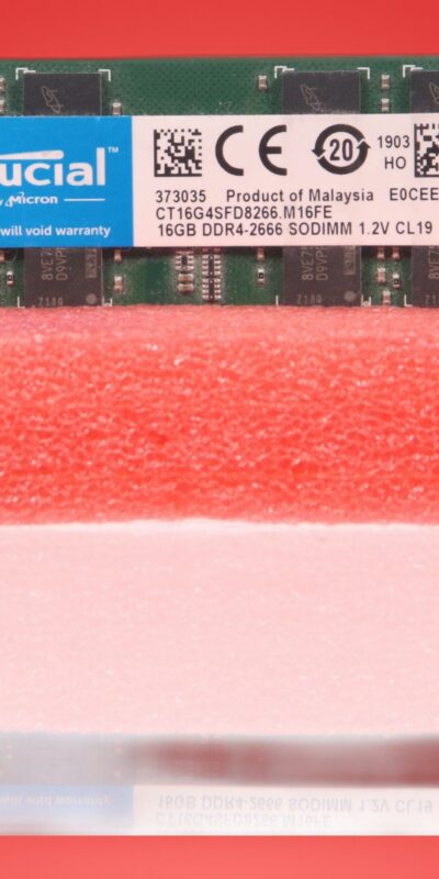 Crucial CT16G4SFD8266.M16FE 16GB DDR4 2666 MHz SODIMM Notebook Laptop Memory