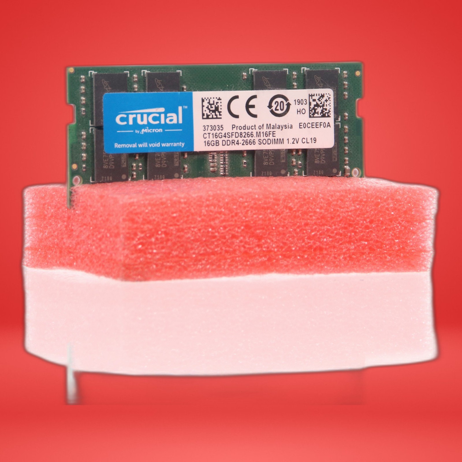 Crucial CT16G4SFD8266.M16FE 16GB DDR4 2666 MHz SODIMM Notebook Laptop Memory - Image 12