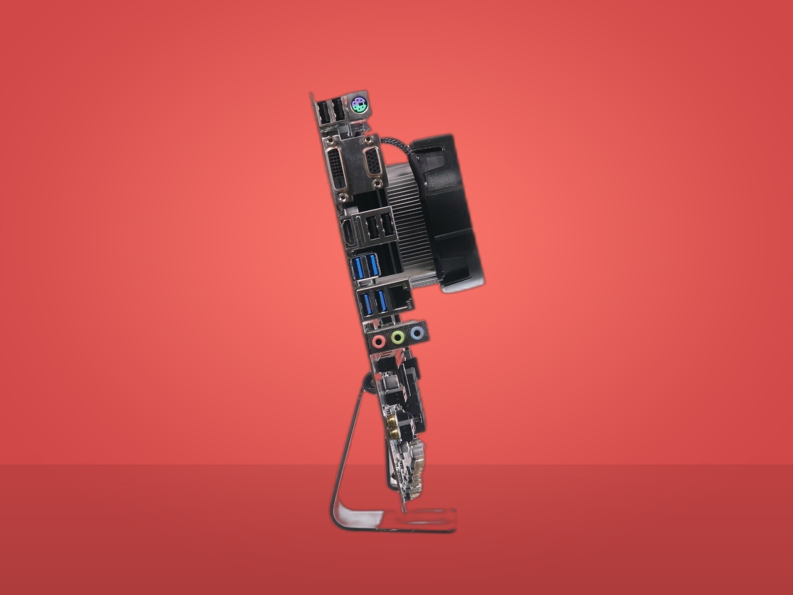 MSI B450M PRO-VDH PLUS W/ AMD Ryzen 5 3400G & Cooling Fan - Image 10