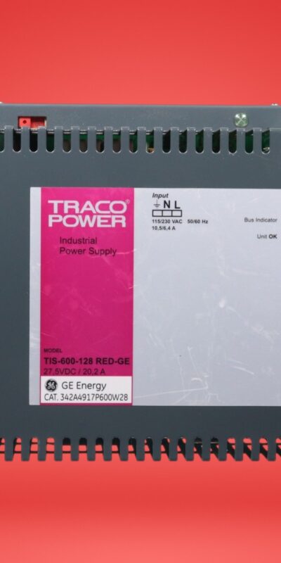 Traco Power TIS-600-128 Red-GE  600W Industrial Switching Power Supply 28V