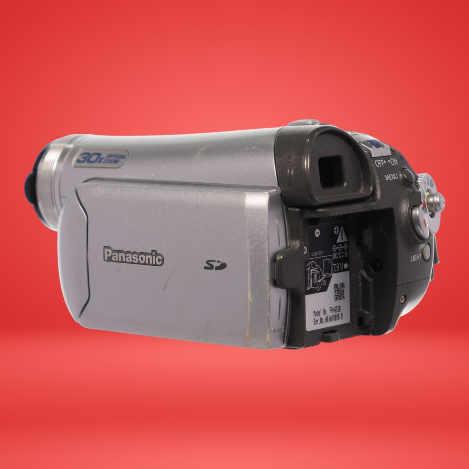Panasonic Palmcorder PV-GS36 Mini DV Tape Camcorder Video Camera