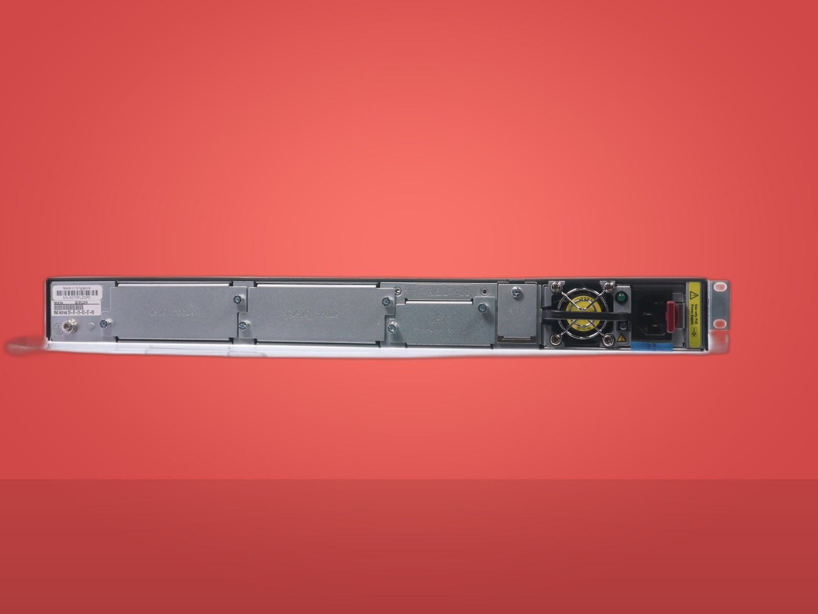 HP Aruba 2920-48G PoE+ Gigabit Network Switch J9729A Rack Mountable w/Rack Mount - Image 7