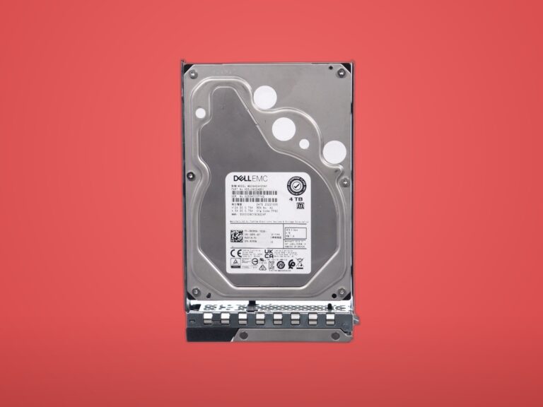 Dell EMC 4TB 7.2K RPM SATA 6GB/s 3.5″ Enterprise HDD – MG08ADA400NY