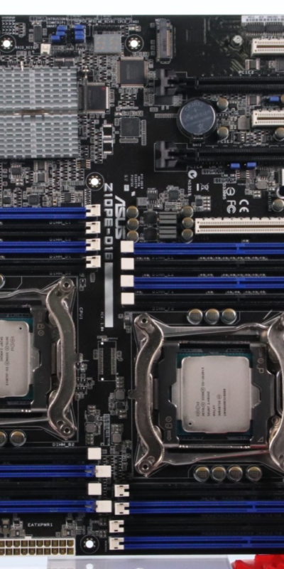 ASUS Z10PE-D16 Motherboard LGA 2011 DDR4 w/ 2x Intel Xeon E5-2620V3, 2x Coolers