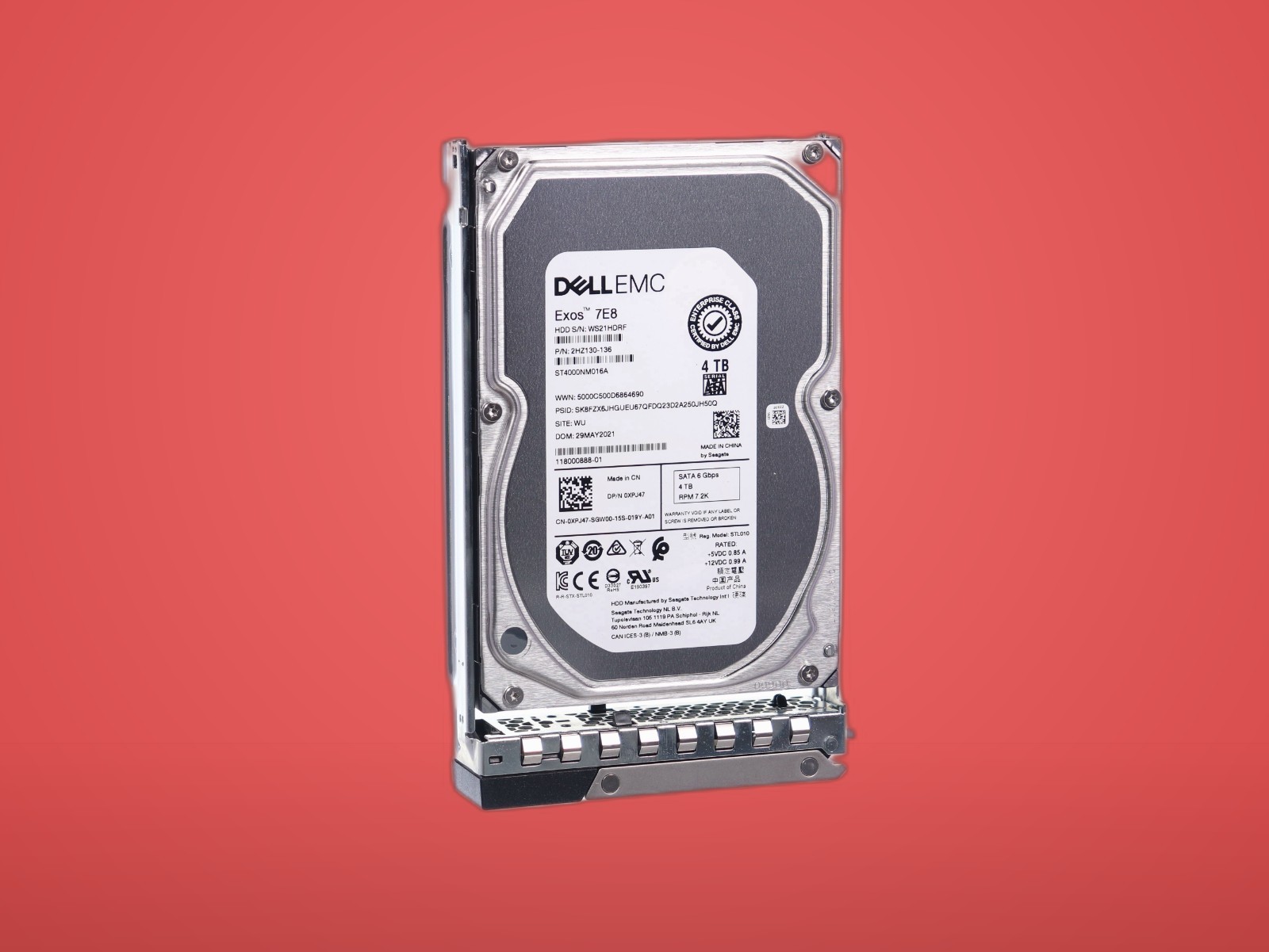 Dell/Seagate Exos 7E8 4TB 7.2K RPM SATA 6GB/s 3.5" Enterprise HDD - ST4000NM016A - Image 12