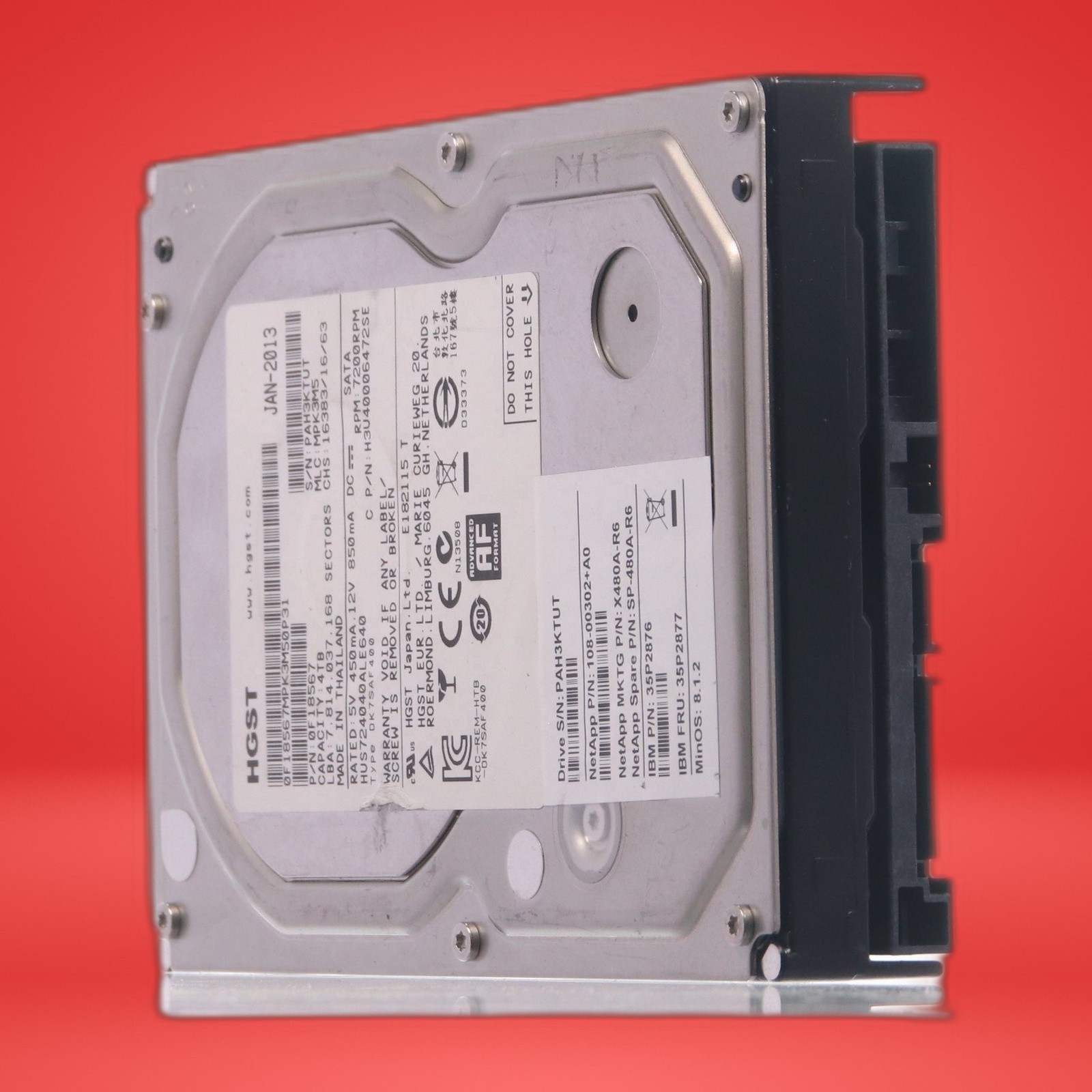 HGST 0F18567 Hitachi 4TB 7.2K 6G/bs SATA 3.5'' Hard Drive HUS724040ALE640 - Image 3