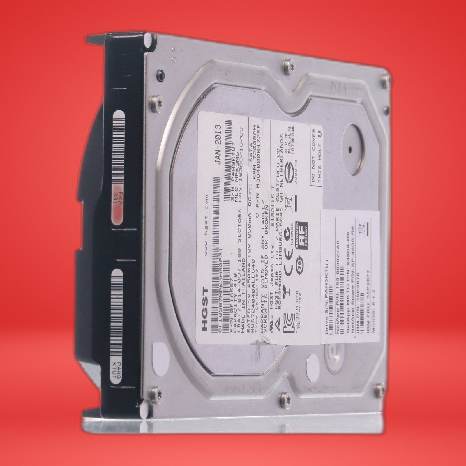 HGST 0F18567 Hitachi 4TB 7.2K 6G/bs SATA 3.5'' Hard Drive HUS724040ALE640 - Image 11