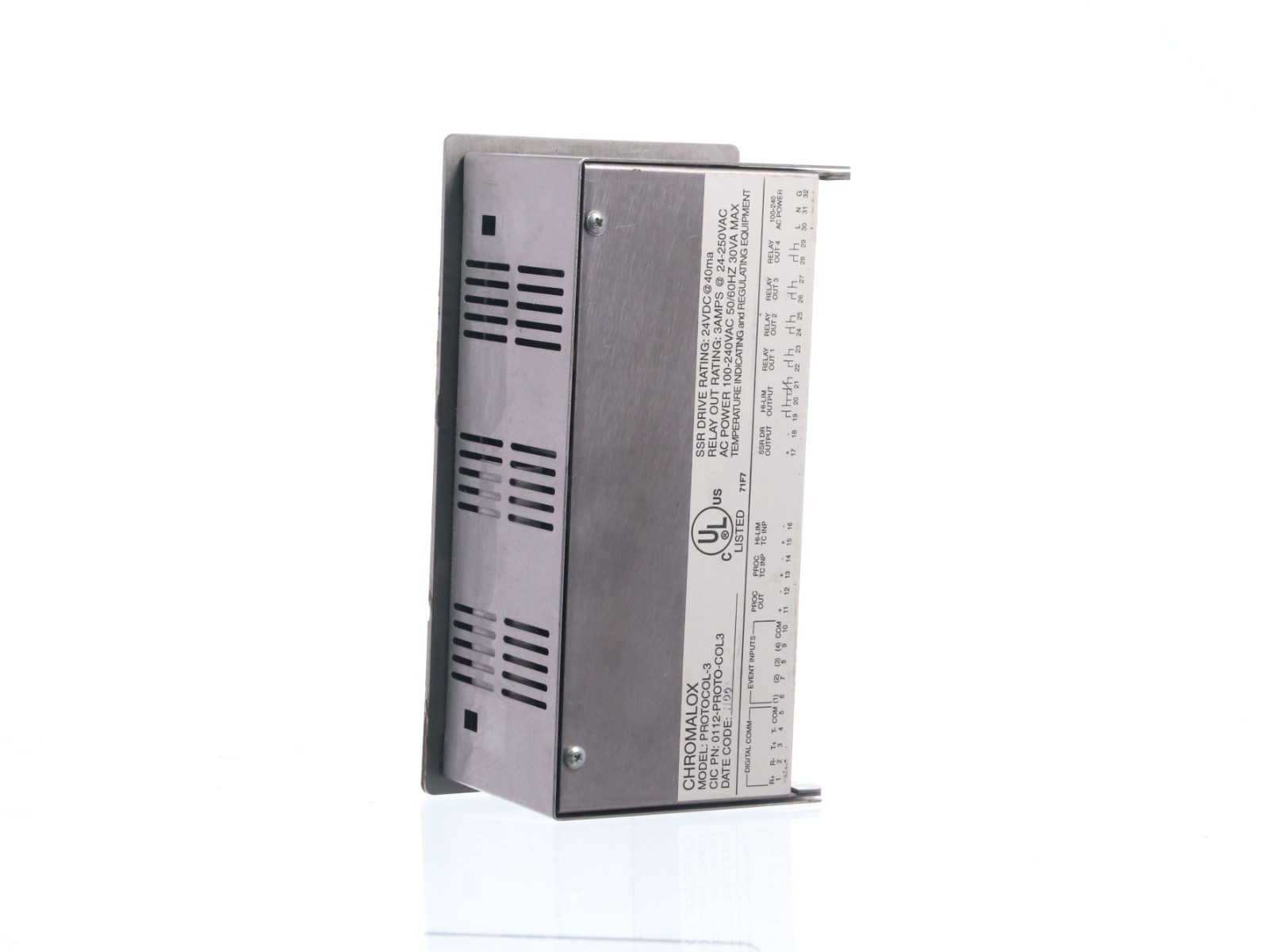 Chromalox Protocol-3 0112-PROTO-COL3 Temperature & Process Control - Powers On - Image 12