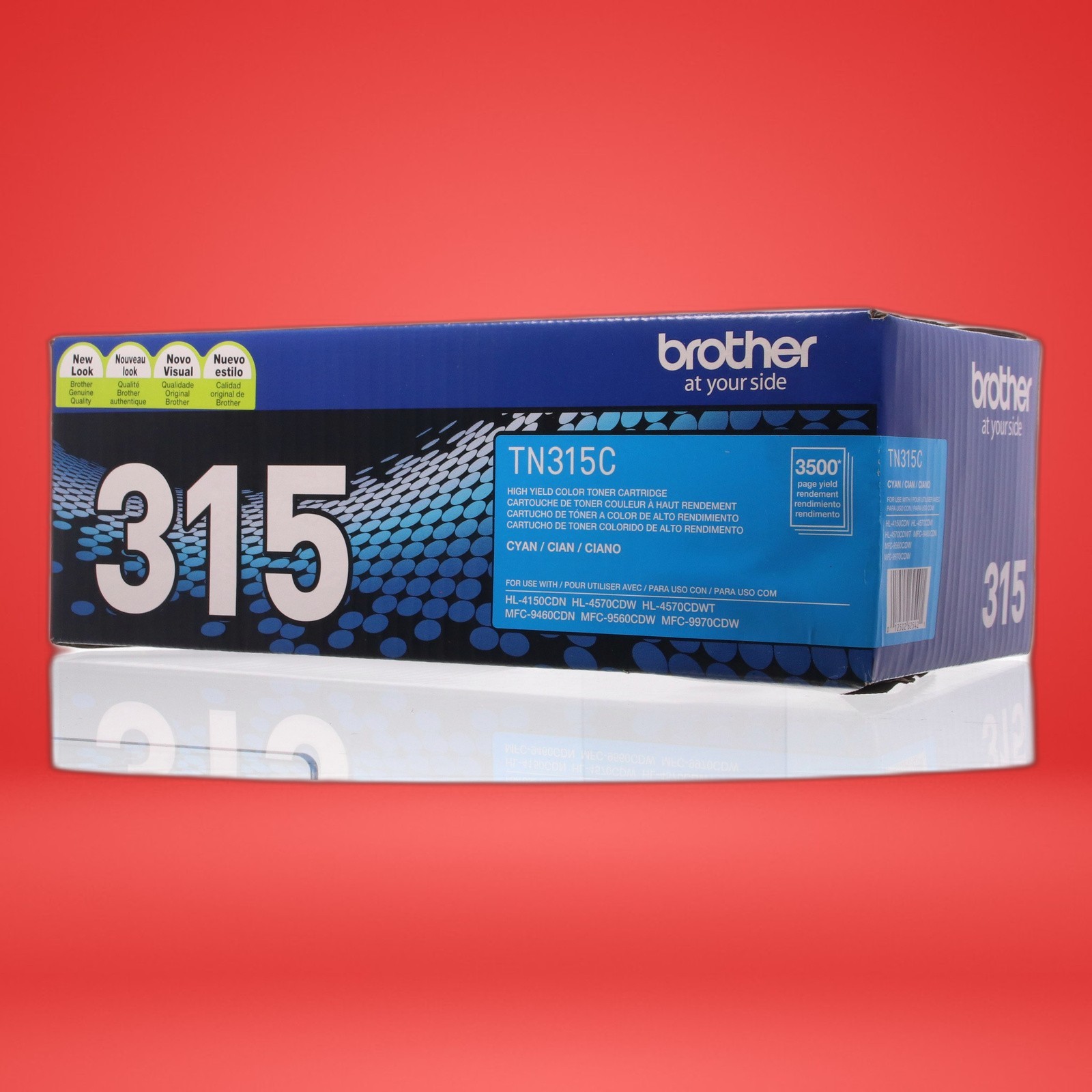 Brother TN315C TN-315C Cyan High Yield Toner Cartridge - Image 2