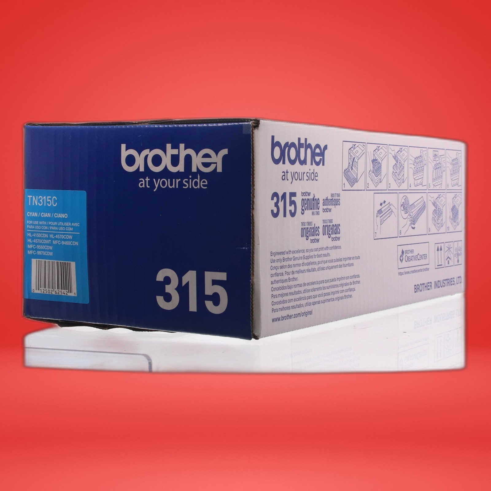 Brother TN315C TN-315C Cyan High Yield Toner Cartridge - Image 5