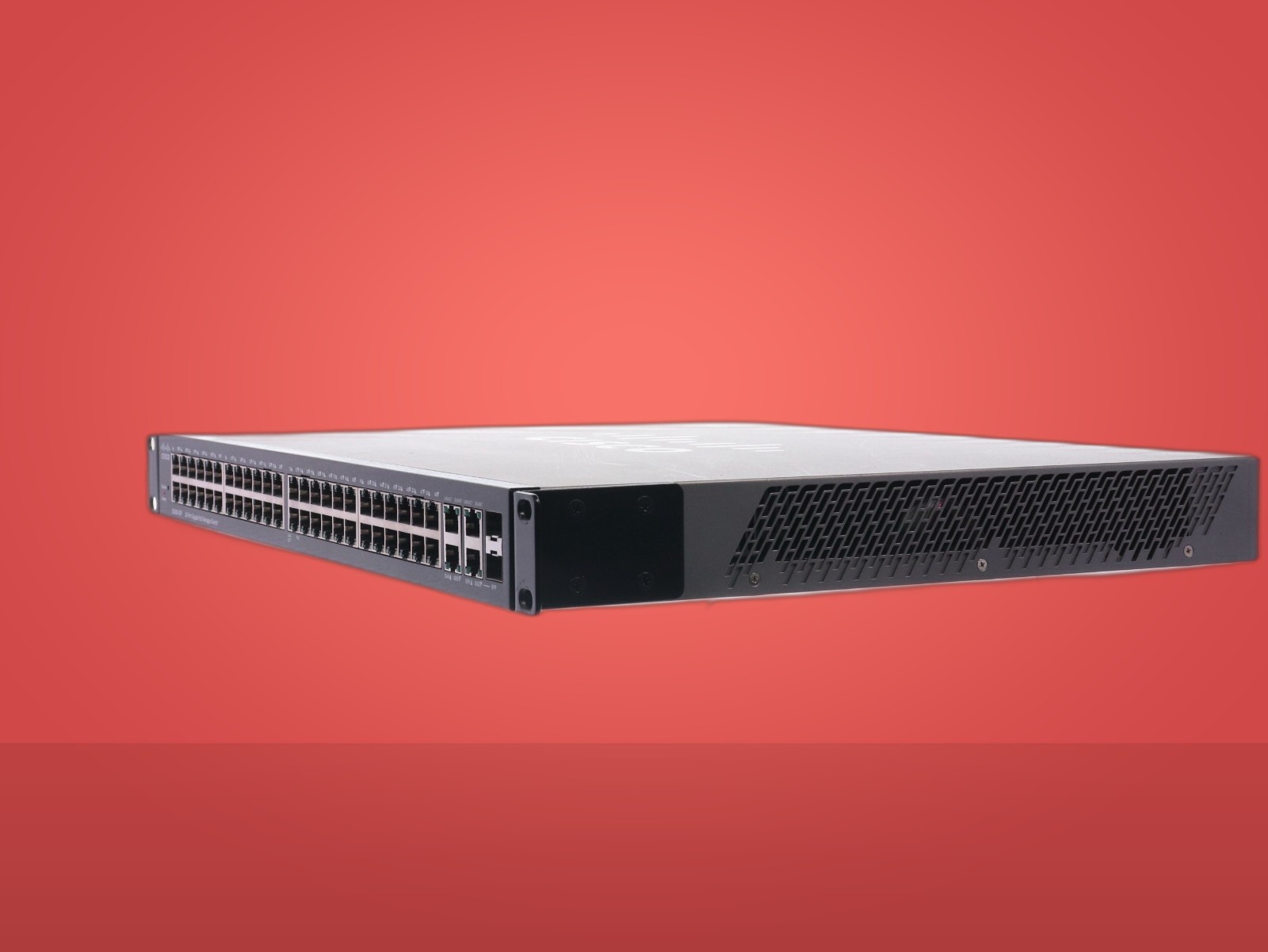 Cisco SG300-52P 52-Port Gigabit 10/100/1000 PoE+ Managed Switch W/ Power Cord - Image 3