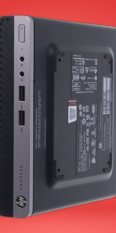 Hp Prodesk 405 G4 Mini Ryzen 5 Pro 2400GE 8GB RAM No SSD W/ AC Adapter, Wifi, BT