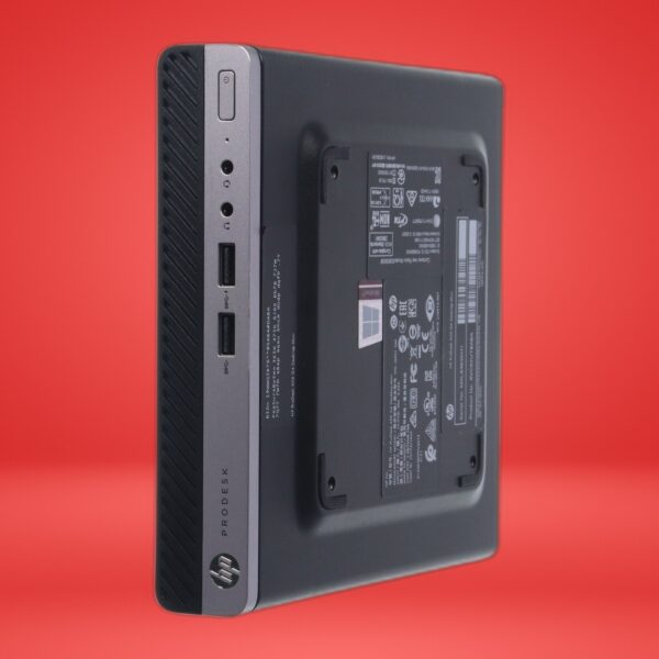 Hp Prodesk 405 G4 Mini Ryzen 5 Pro 2400GE 8GB RAM No SSD W/ AC Adapter, Wifi, BT
