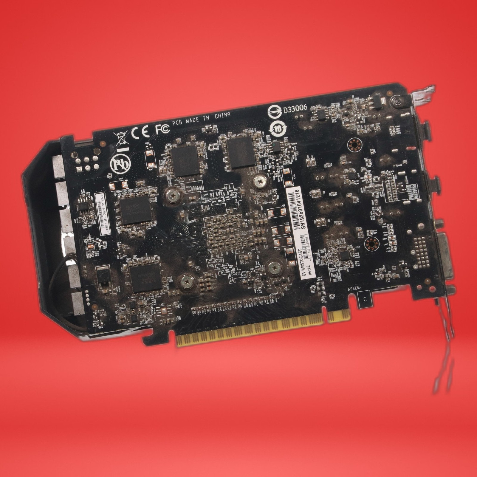 GIGABYTE GeForce GTX 1050 Ti 4GB 128-Bit GDDR5 ATX Video Cards GV-N105TOC-4GD - Image 7