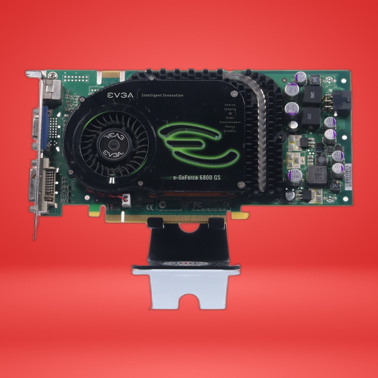 EVGA NVIDIA GeForce 6800 GS (256-P2-N391-AX) 256 MB GDDR3 SDRAM PCI Express x16 - Image 9