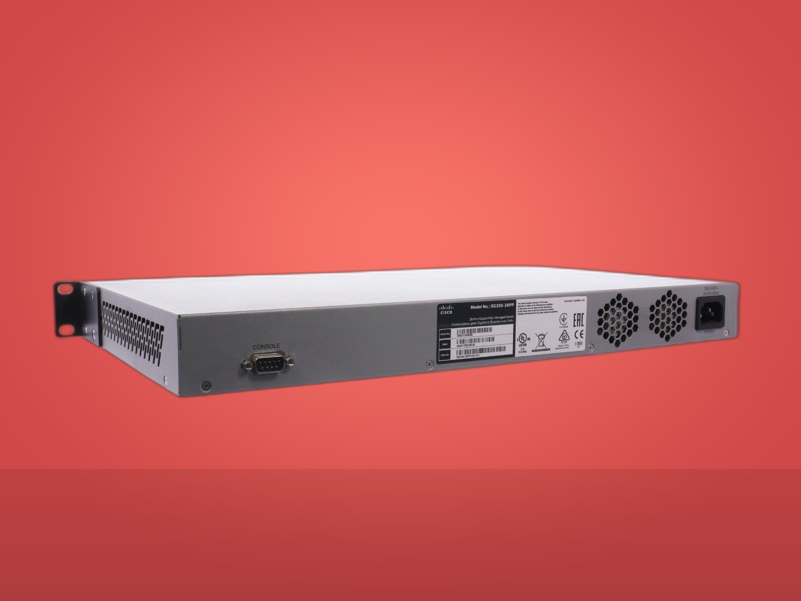CISCO SG300-28PP-K9 V03 28-PORT GIGABIT POE+ MANAGED SWITCH - Image 7