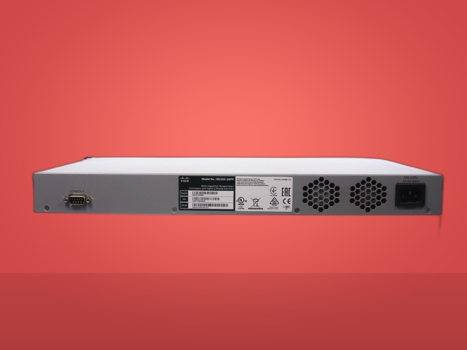 CISCO SG300-28PP-K9 V03 28-PORT GIGABIT POE+ MANAGED SWITCH - Image 8