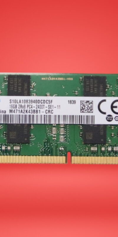 Samsung 16GB 2Rx8 PC4-2400T Memory RAM SO-DIMM M471A2K43BB1-CRC