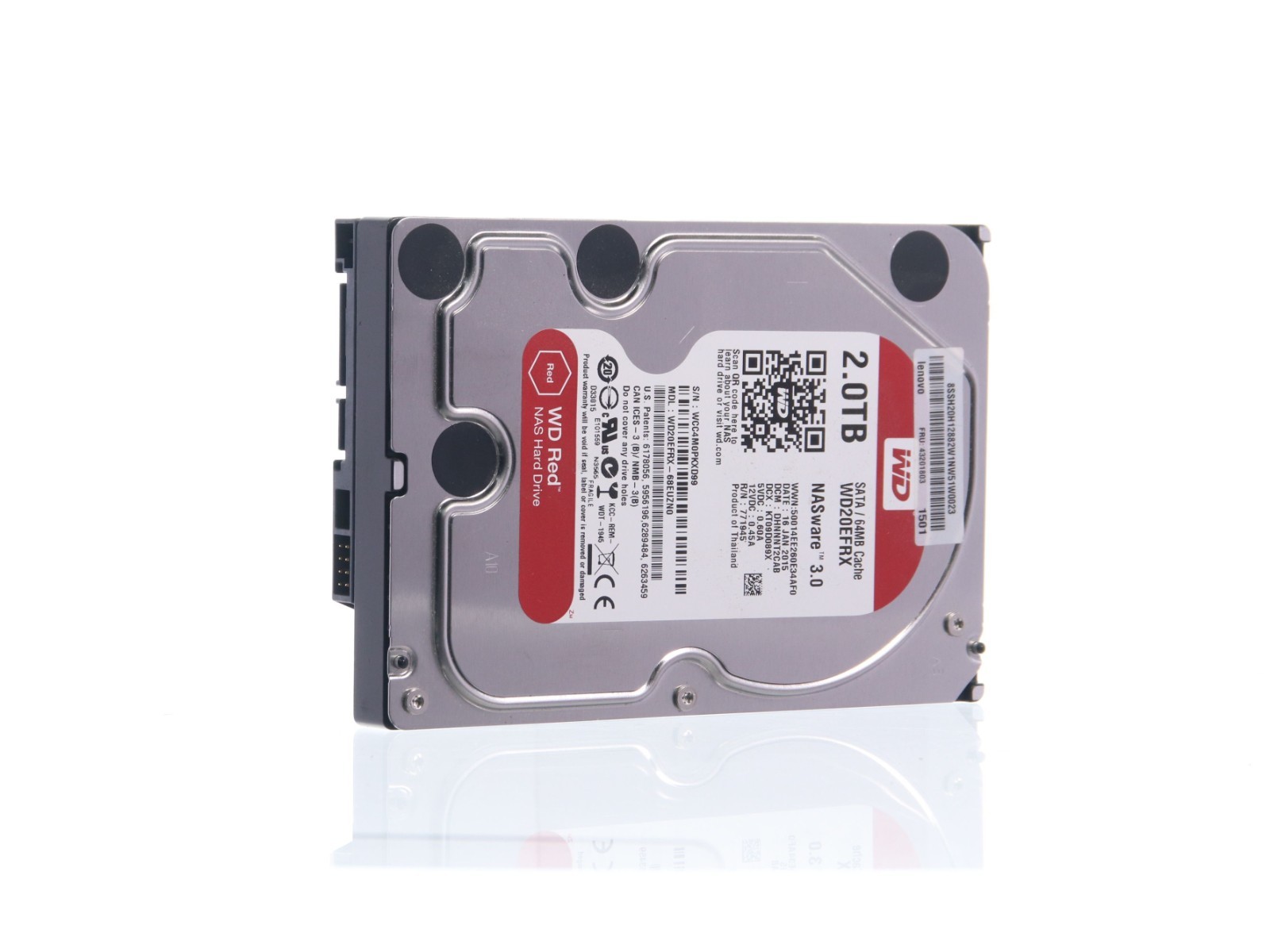 WD Western Digital Red NAS 2TB 3.5" HDD SATA 6Gbps 7200RPM 64MB WD20EFRX-68EUZN0 - Image 12