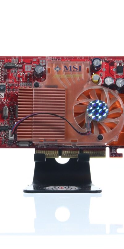 MSI GeFORCE FX5600 126MB DDR SDRAM AGP 4x GRAPHICS CARD DVI VGA S-Video