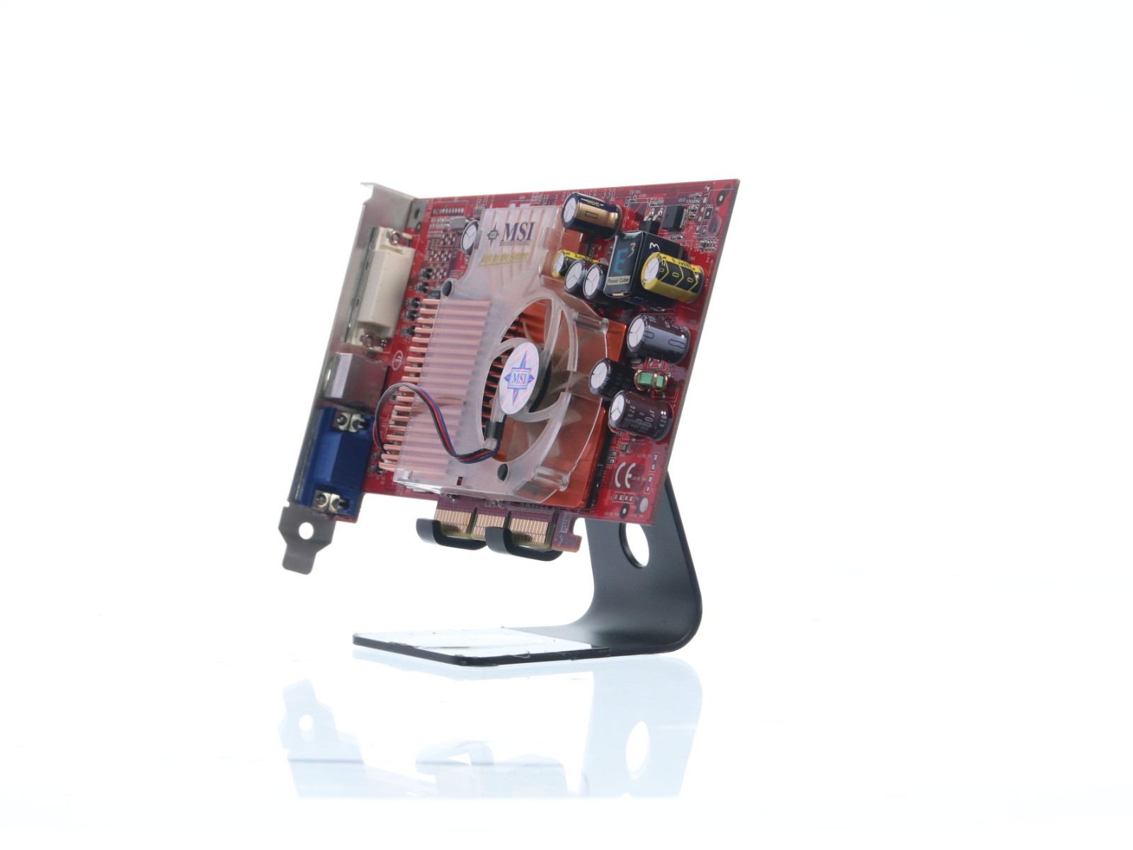 MSI GeFORCE FX5600 126MB DDR SDRAM AGP 4x GRAPHICS CARD DVI VGA S-Video - Image 3