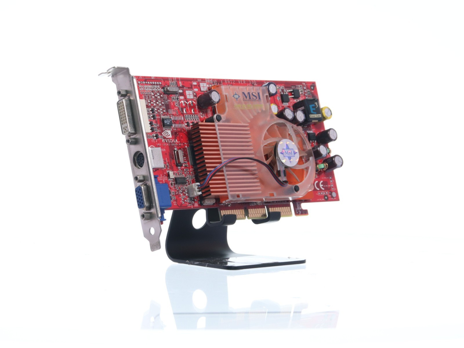 MSI GeFORCE FX5600 126MB DDR SDRAM AGP 4x GRAPHICS CARD DVI VGA S-Video - Image 12