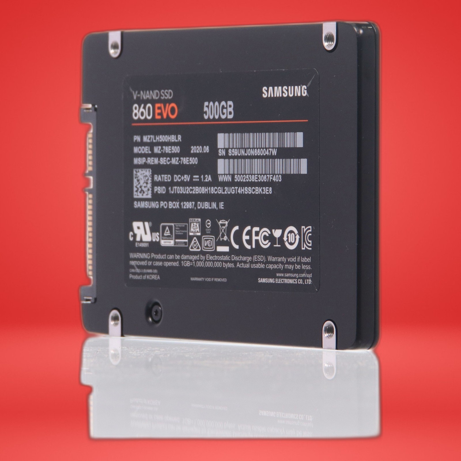 SAMSUNG SSD 500GB SATA III 860 EVO Series 2.5" Internal Solid-State Drive - Image 3