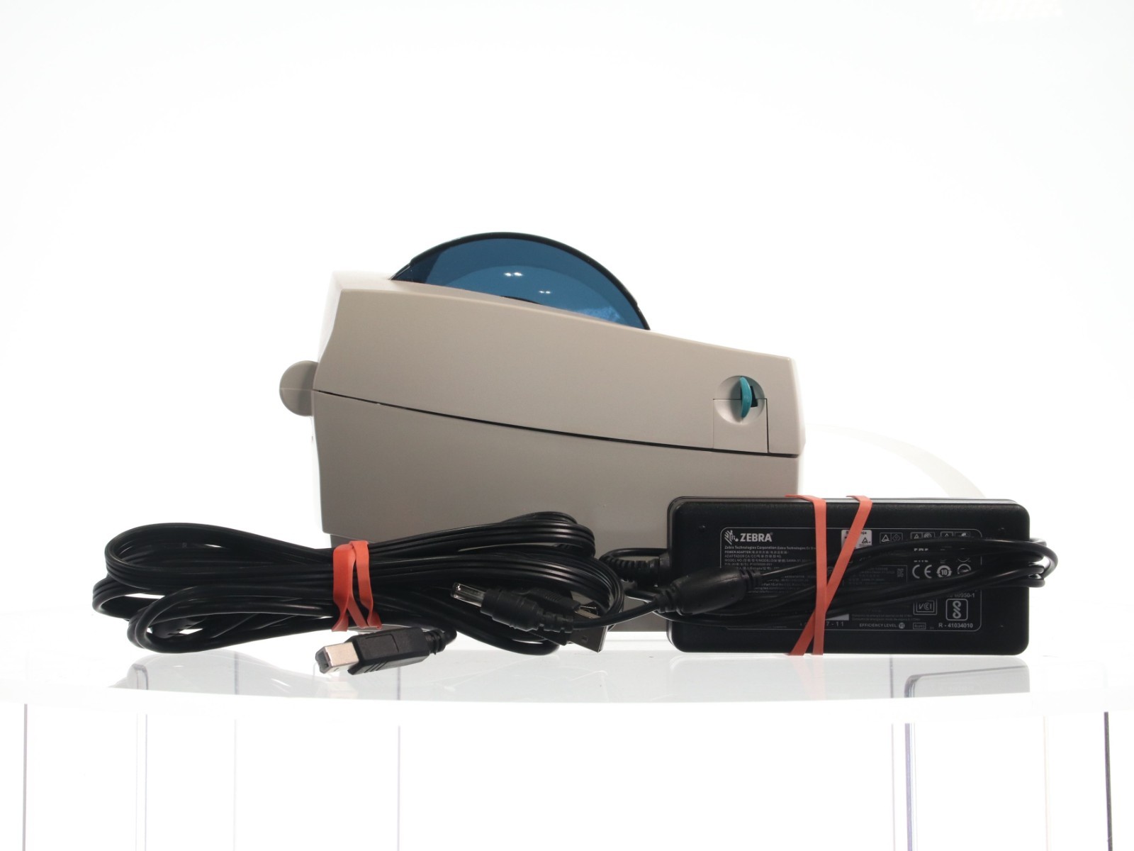 Zebra GC420d Direct Thermal Label Printer W/ AC & USB - Tested - Works - Image 13