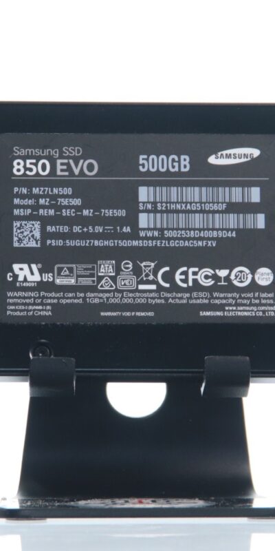 Samsung 850 EVO 500GB 2.5" SATA III SSD MZ-75E500 Solid State Drive