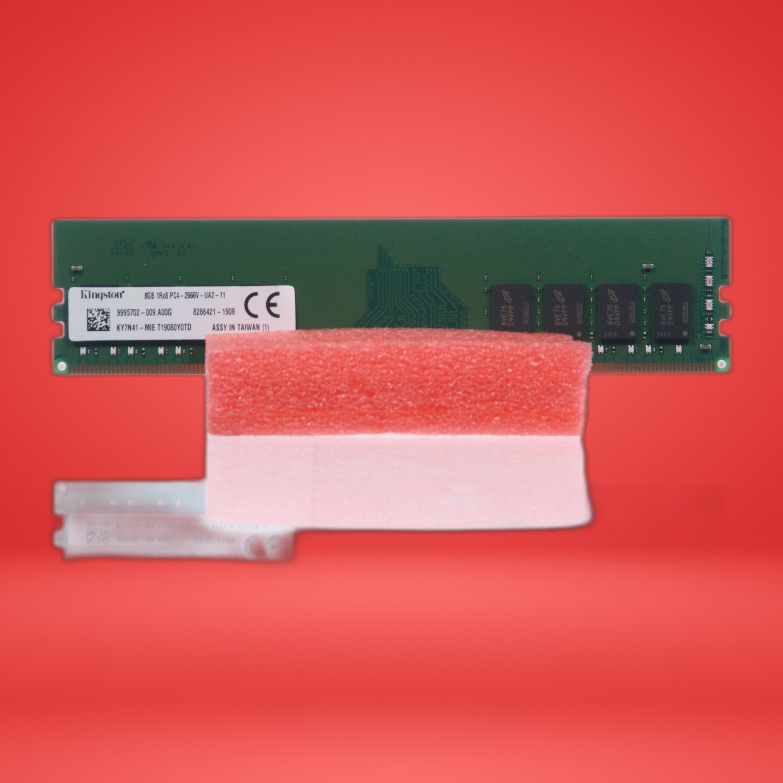 Kingston 8GB1RX8 PC4-2666V Desktop Memory 9995702-009.A00G KY7N41-MIE