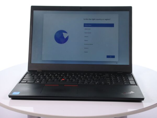 Lenovo ThinkPad E15 Core i5-10th Gen 8GB RAM 256GB SSD Win11Pro W/ AC Adapter
