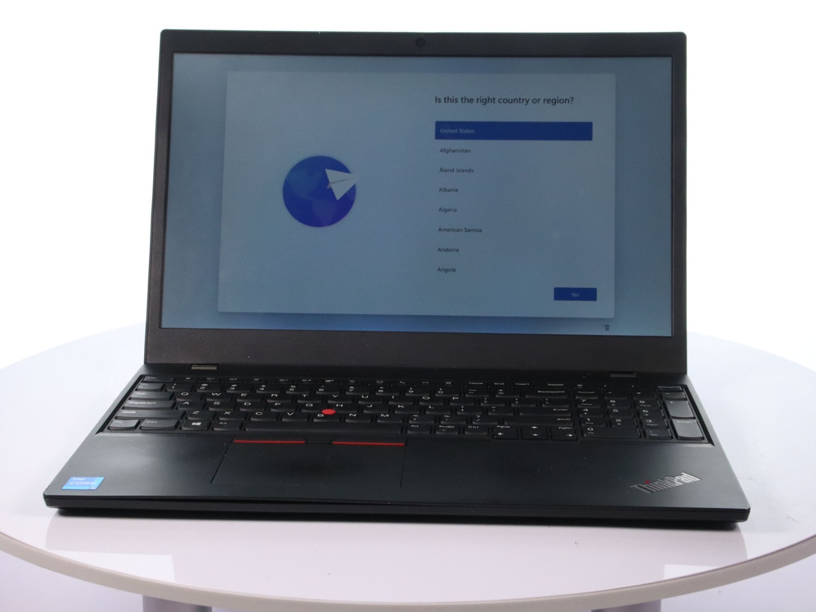 Lenovo ThinkPad E15 Core i5-10th Gen 8GB RAM 256GB SSD Win11Pro W/ AC Adapter