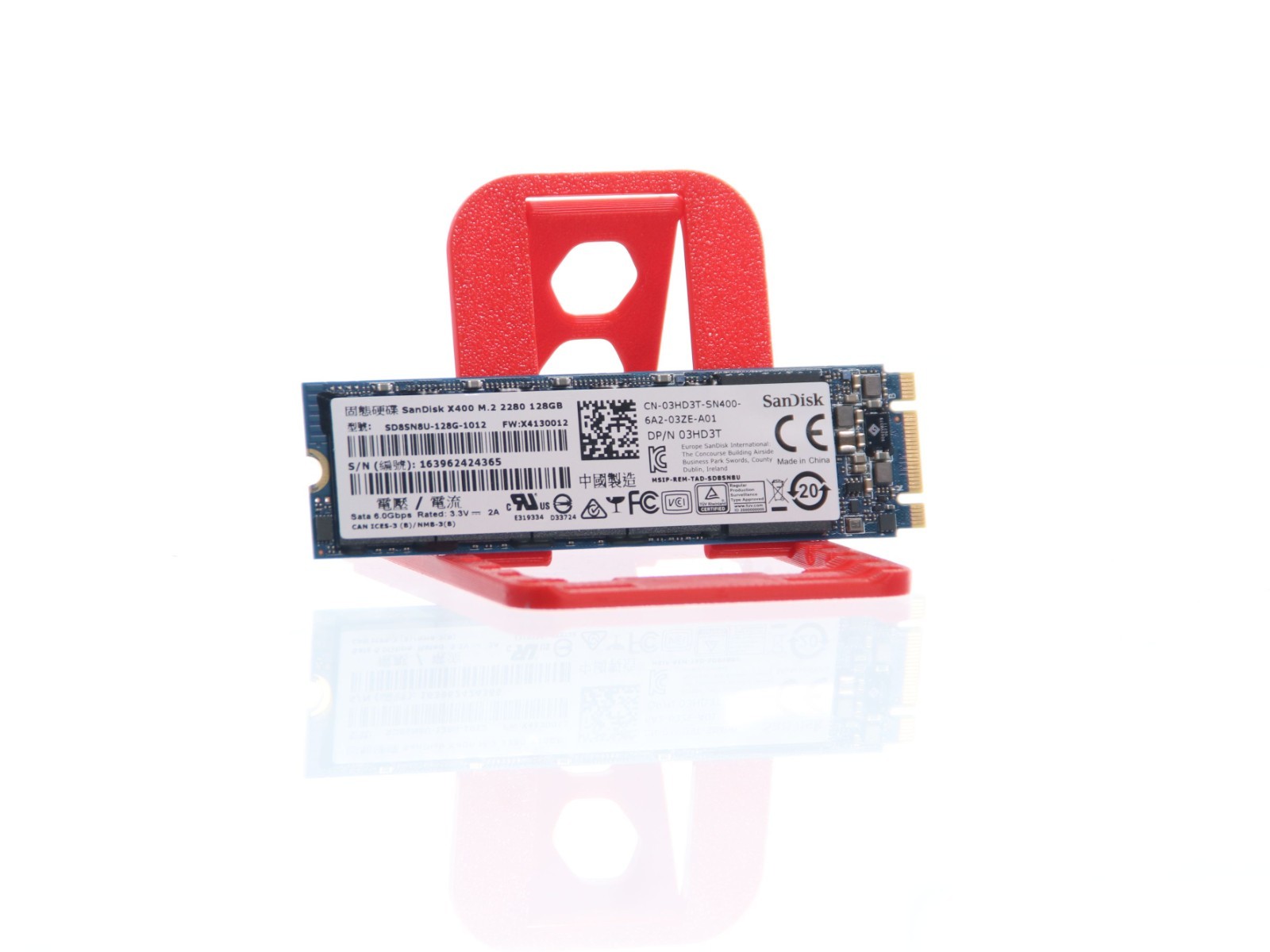 Lot of 4 SanDisk X400 SD8SN8U-128G-1012 03HD3T 128GB M.2 2280 Sata 6.0Gbps - Image 12