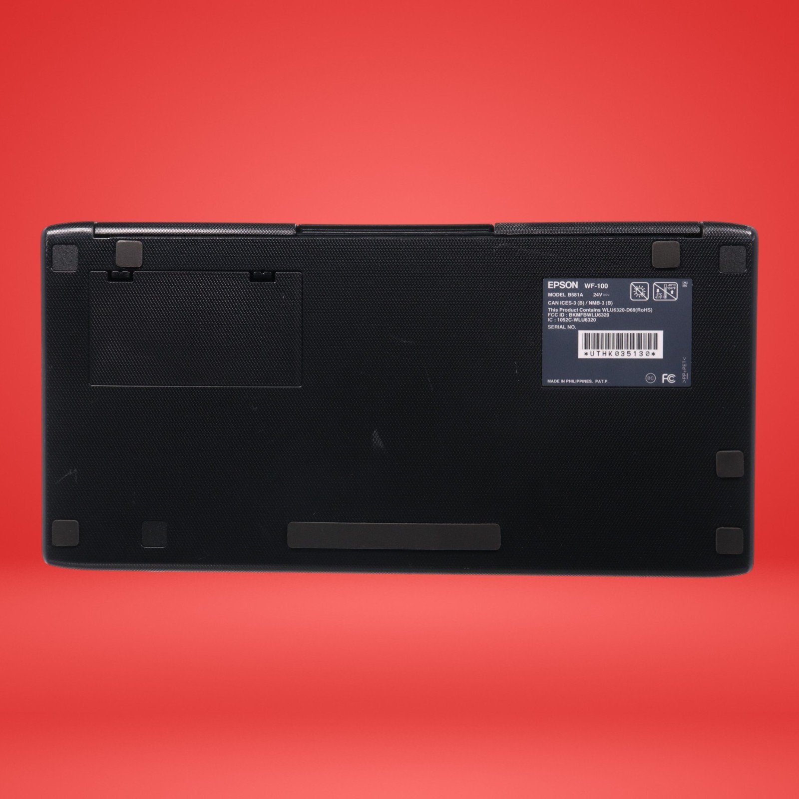 Epson WorkForce WF-100 Wireless Mobile Inkjet Printer B581A - Image 4