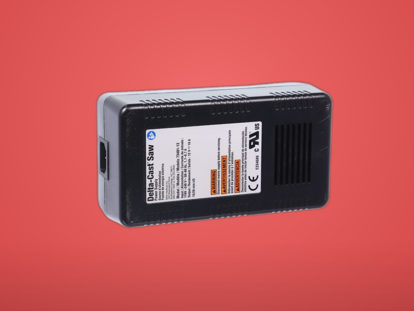 Delta-Cast Saw 73481-13 Power Supply 110V -240V - Image 12