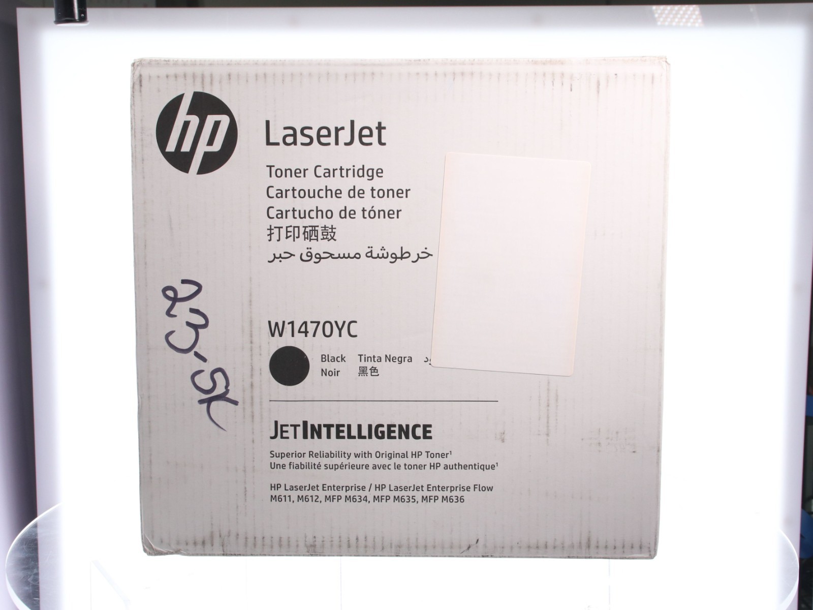 Genuine HP 147Y LaserJet High Toner Cartridge W1470YC NEW SEALED OEM