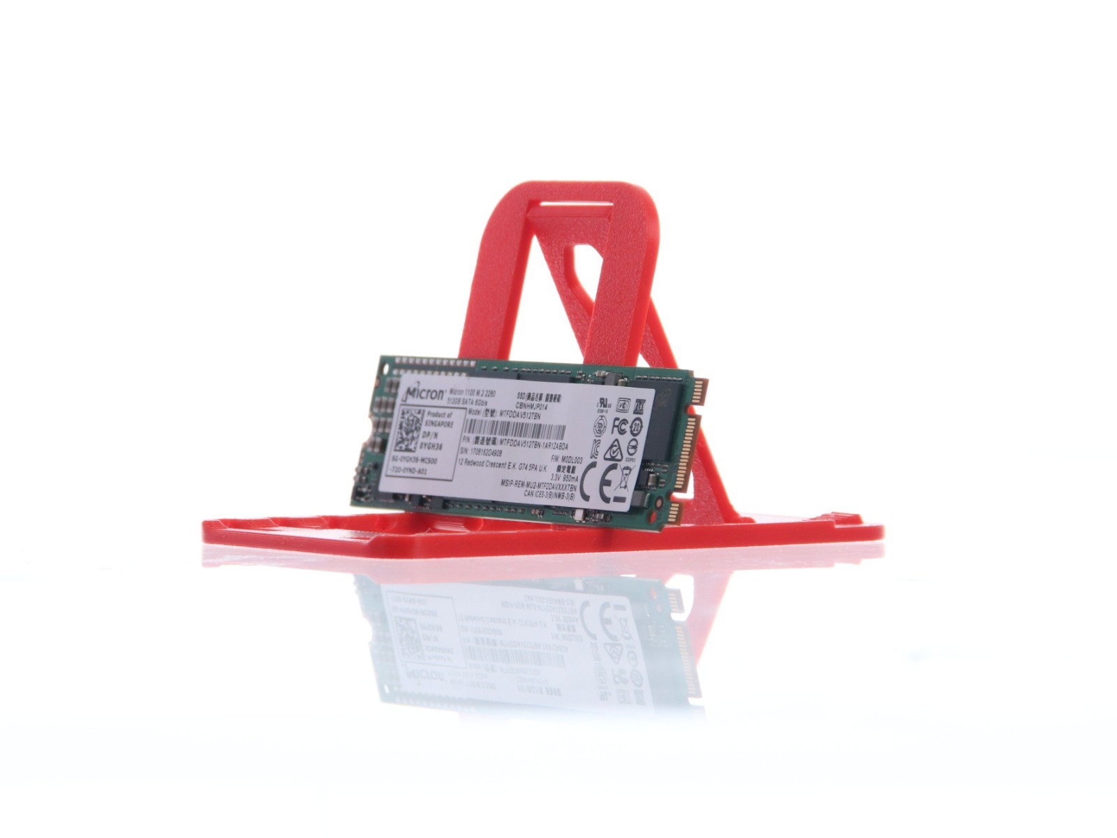 Micron 1100 512GB M.2 2280 SATA SSD MTFDDAV512TBN YGH36 - Image 3