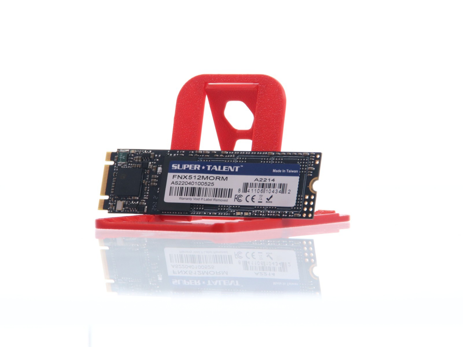 Super Talent FNX512MORM 512GB mSATA 6Gb/s SATA 6Gb/s M.2 SSD - Image 2