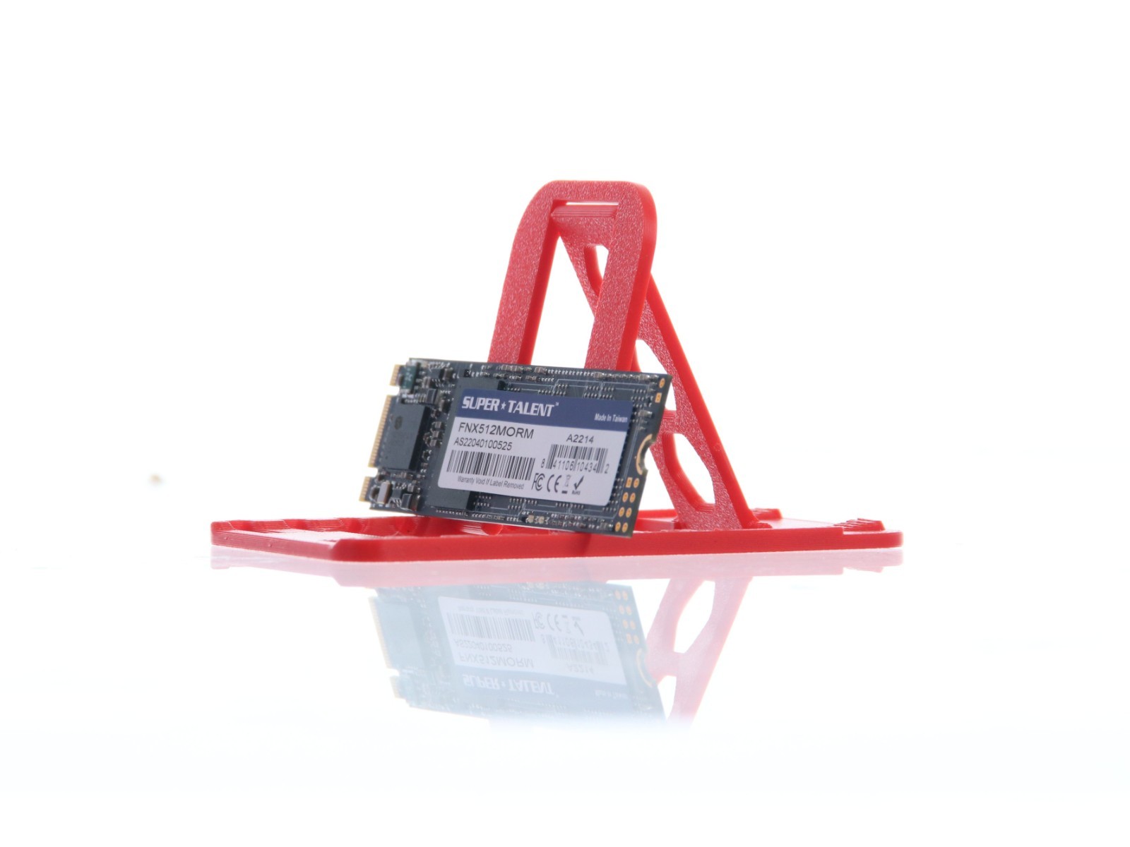 Super Talent FNX512MORM 512GB mSATA 6Gb/s SATA 6Gb/s M.2 SSD - Image 3