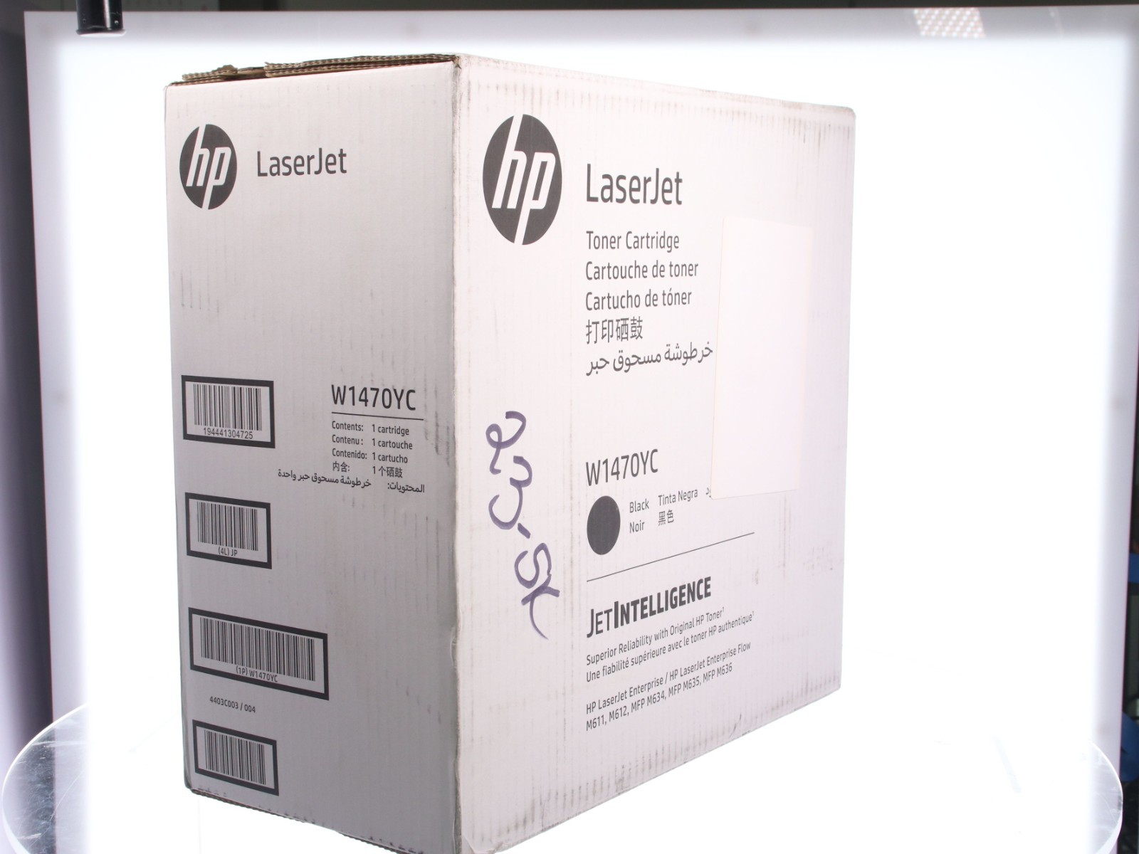 Genuine HP 147Y LaserJet High Toner Cartridge W1470YC NEW SEALED OEM - Image 11