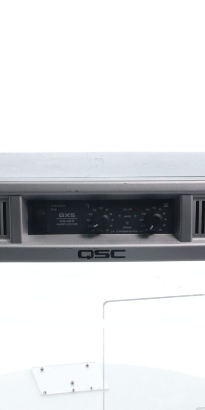 QSC GX5 700w 4 Ohm 120v 6A 60Hz Power Amplifier